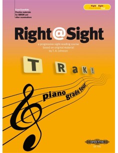 JOHNSON T.A.-Right & Sight Grade 4 (Méthode) pour piano (C. Evans)