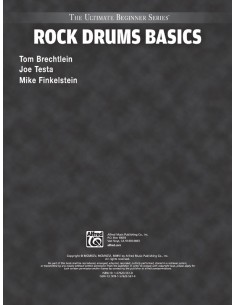 BRECHTLEIN & FINKELSTEIN & TESTA-Ultimate Beginner Series:Rock Drums Basic für Drums (inkl. CD)