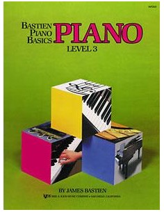 BASTIEN J.-Piano Basics Level 3 (WP203) (Ingles)