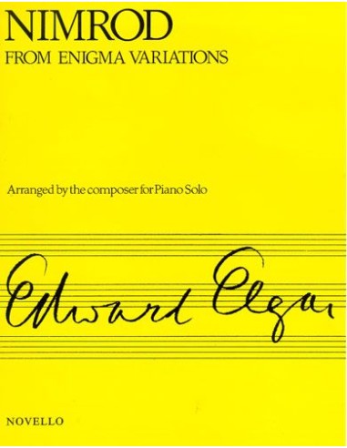 ELGAR E.-Nimrod da "Enigma Variations" per pianoforte