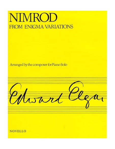 ELGAR E.-Nimrod da "Enigma Variations" per pianoforte