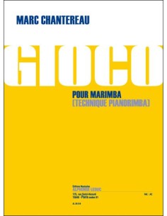 CHANTEREAU M.-Gioco für Marimba