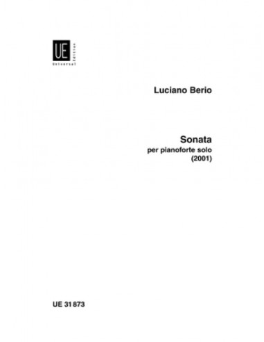 BERIO L.-Sonata per pianoforte