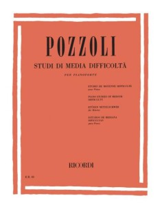 POZZOLI E.-Medium Difficulty Studies for Piano