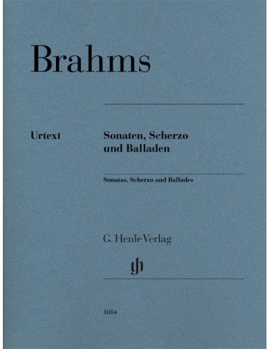 BRAHMS J.-Sonate, Scherzo e Ballate per pianoforte (Urtext) (Eich/Boyde/Vogt)