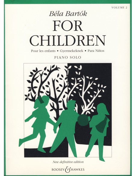 BARTOK B.-Per bambini Vol.2 per pianoforte (Urtext)