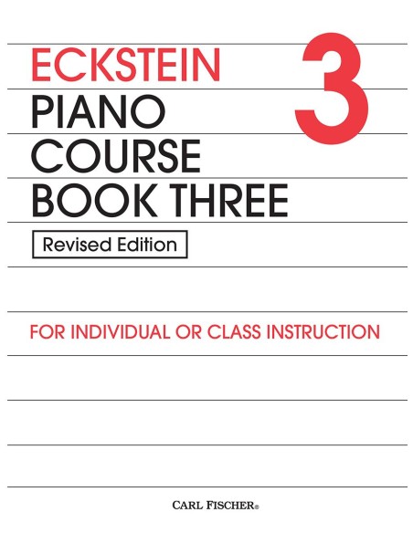 ECKSTEIN M.-Piano Course Vol.3 for Piano (Revised Edition)