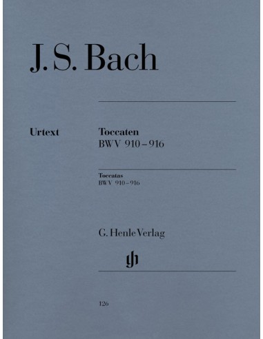 BACH J.S.-Complete Toccatas for Piano (Urtext)