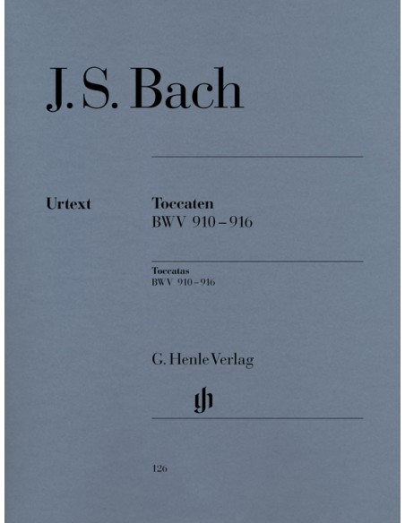 BACH J.S.-Complete Toccatas for Piano (Urtext)