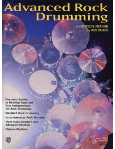 BURNS R.-Advanced Rock and Roll Drumming per batteria