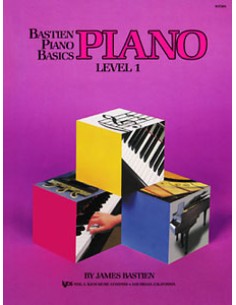 BASTIEN J.-Piano Basics Level 1 (WP201) (Ingles)