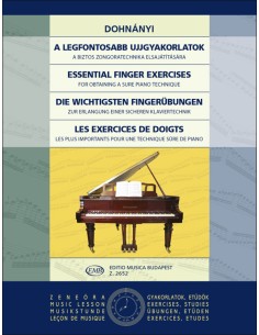 DOHNANYI E.-Essential Finger Exercises for Piano