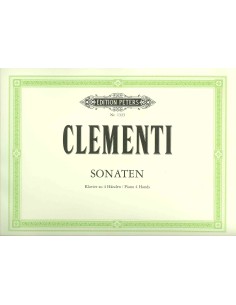 CLEMENTI M.-Sonatas (4) for Piano 4 hands
