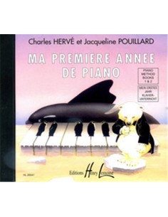 HERVE & POUILLARD-My First Year (Method) for Piano (CD Only)