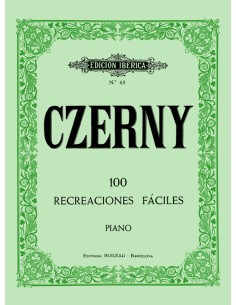 CZERNY C.-100 Recreaciones Faciles para Piano (Iberica)