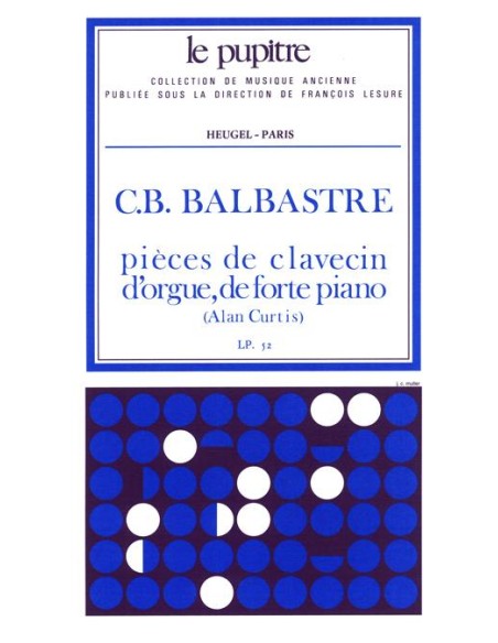 BALBASTRE C.B.-Pezzi per Clavicembalo (Curtis)