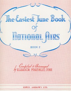 FRANKLIN PIKE E.-Il libro di melodie più semplice del libro National Airs Vol.2 per pianoforte