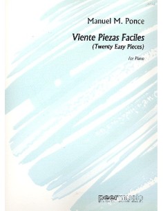 PONCE M.-Pezzi facili (20) per pianoforte