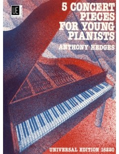 HEDGES A.-Concert Pieces (5) para Piano