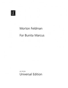 FELDMAN M.-For Bunita Marcus para Piano