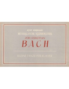 BACH J.S.-Piccole danze per pianoforte (Hermann)