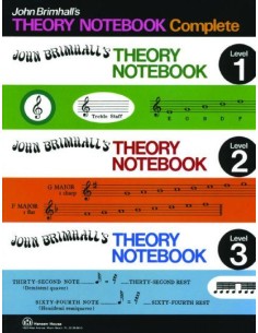 BRIMHALL J.-Theory Notebook Complete para Piano