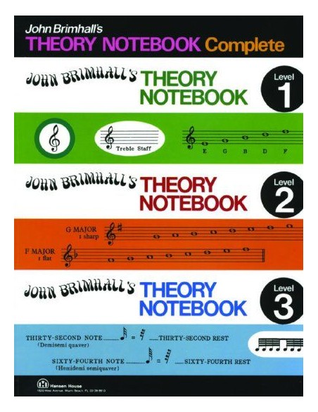 BRIMHALL J.-Theory Complete Notebook for Piano