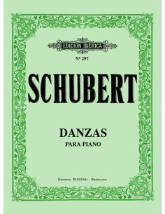 SCHUBERT F.-Danze per pianoforte (Iberica)