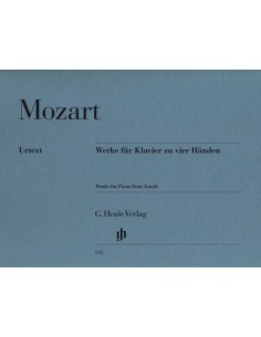 MOZART W.A.-Composiciones Originales para Piano a 4 Manos (Urtext)