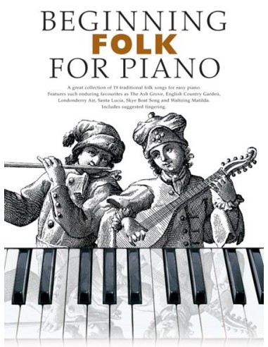 VARIOS-Beginning Folk per pianoforte (arpa)