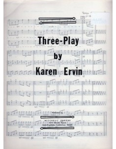 PERSHING K.E.-Three Play pour trio de percussions