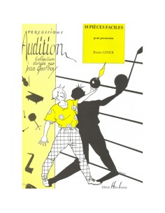 GINER B.-Pieces Easy (10) for Percussion