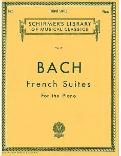 BACH J.S.-Suite complete per pianoforte francese
