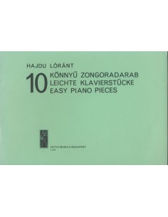 HAJDU L.-Pezzi facili (10) per pianoforte