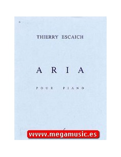 ESCAICH T.-Aria pour piano