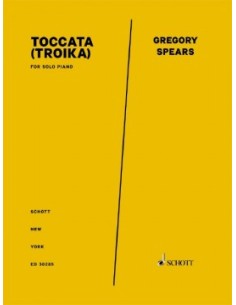 SPEARS G.-Toccata (Troika) per pianoforte