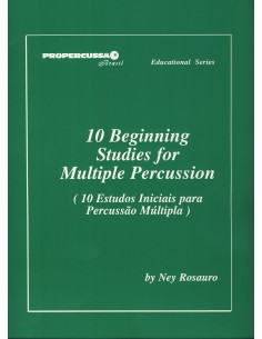 ROSAURO Ney-Beginning Studies (10) per percussioni multiple