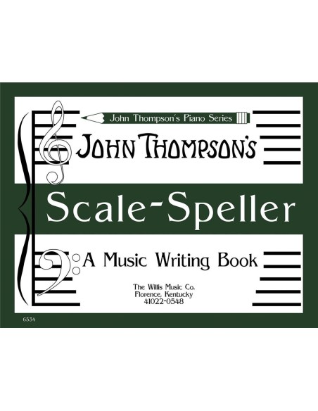 THOMPSON J.-Scale Speller per pianoforte