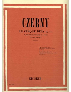 CZERNY C.-Op. 777 Le cinque dita per pianoforte (Rattalino)