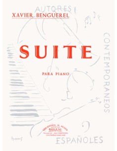 BENGUEREL X.-Suite pour piano