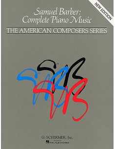 BARBER S.-Musique complète pour piano