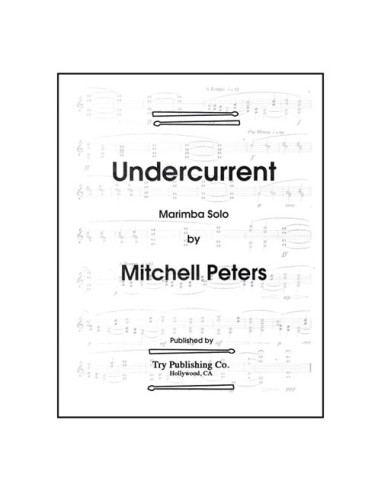PETERS M.-Undercurrent pour Marimba