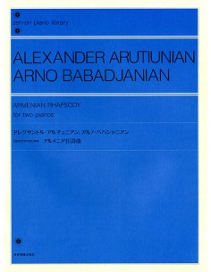 ARUTIUNIAN A.-Rapsodia Armenia para 2 Pianos a 4 manos