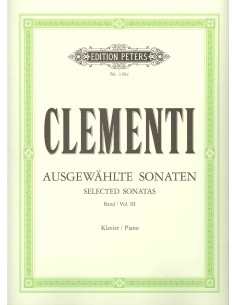 CLEMENTI M.-Sonate (24) Vol.3 per Pianoforte