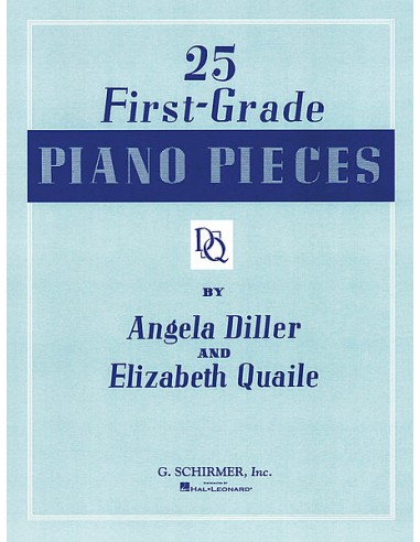 DILLER & PAGE-First Grade Pieces (25) for Piano
