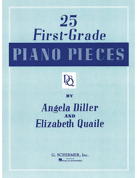 DILLER & PAGE-First Grade Pieces (25) for Piano