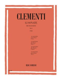 CLEMENTI M.-Sonate (12) Vol.1 per Pianoforte