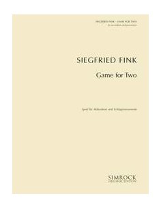 FINK S.-Game for Two per percussioni e fisarmonica