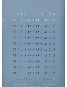 BARTOK B.-Mikrokosmos 4th for Piano