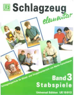 KERCHSBAUM M.-Schlagzeug Elementar Vol.3: Stabspiele (Sheets)